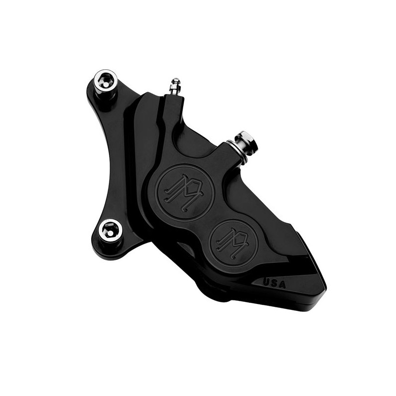 PM, 4-p 137x4B caliper. Bolt-on, 11.5" left front. Black Ops