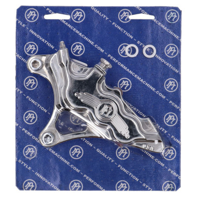 PM, 6-p 112x6B caliper.Bolt-on, 13" left front. Chrome