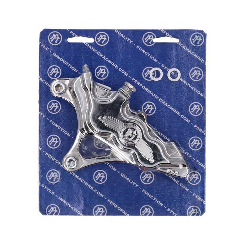 PM, 6-p 112x6B caliper.Bolt-on, 13" left front. Chrome
