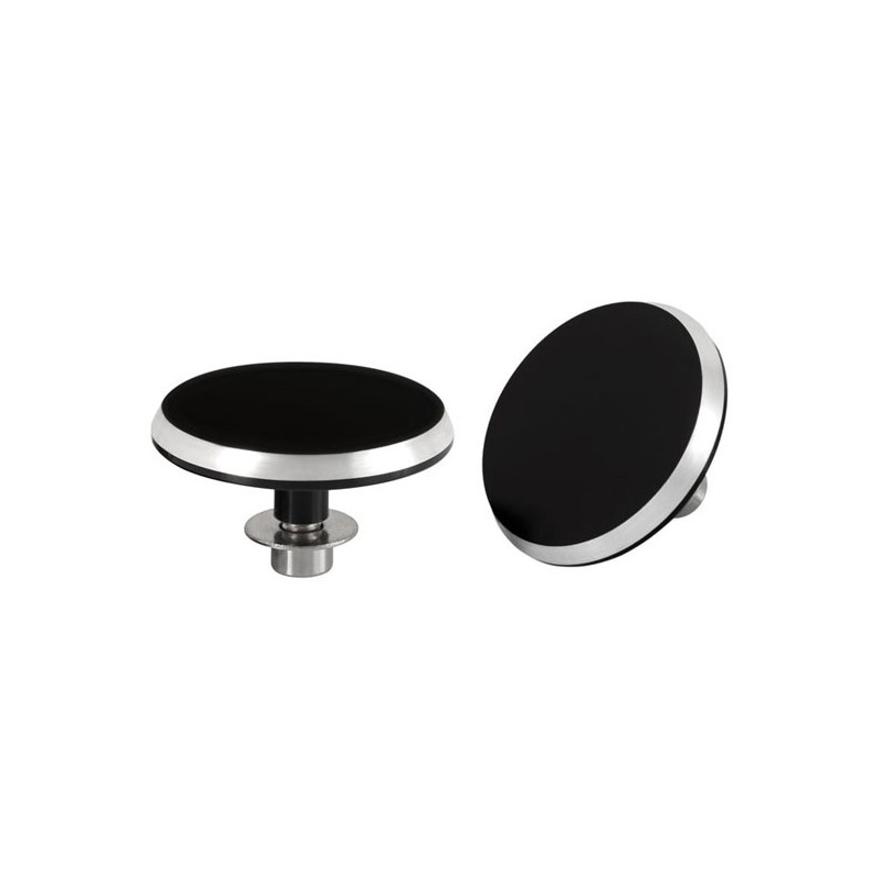 Motone, passenger peg removal cover set. Black