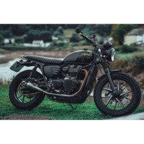 Motone, Front Fender Shorty. Aluminium. Black 