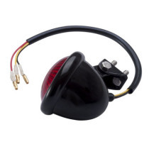 Motone, Tail Light  LED. Black/ Stainless