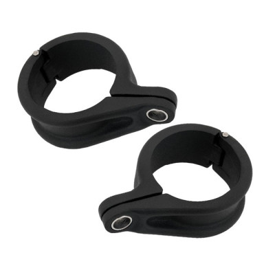 Motone, Turn Signal Fork Mount Brackets. Black