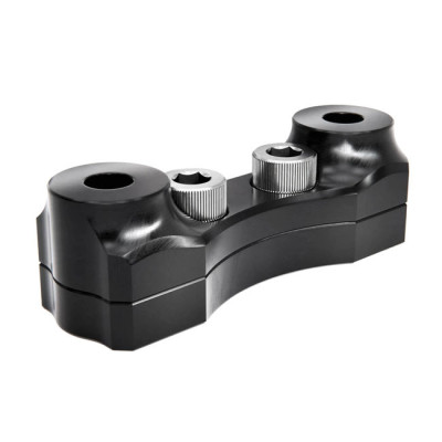 Kraus, Recon 3.5" riser adapter. Black