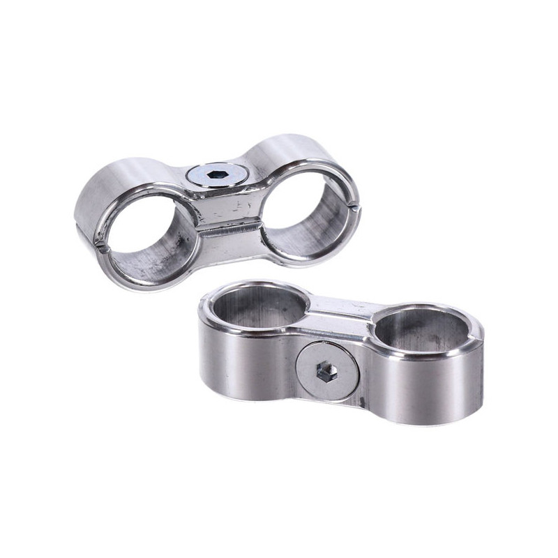 Hose separator set. Polished