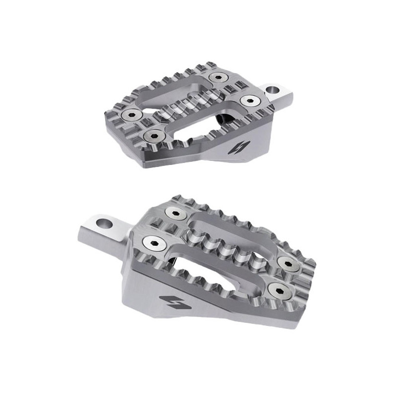 Kraus, EXO pegs Bite Plate Stainless, Base Machine Finish