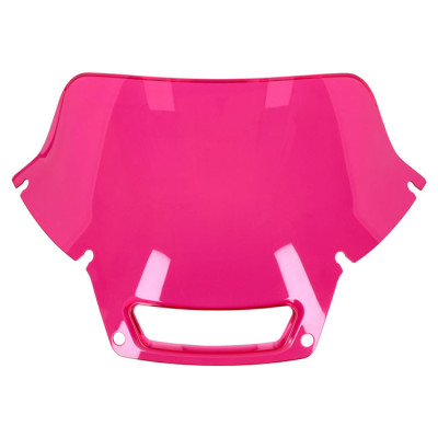 MCS, windscreen Low Rider. Rose Red