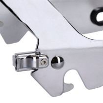 MCS, Solo Mount Luggage Rack. Chrome 