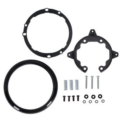 MCS, Headlight Ring Trim Mounting Bracket. Black