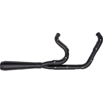 2-into-1 Assault Exhaust System Full Black on Black