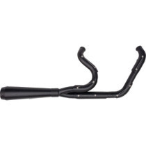 2-into-1 Assault Exhaust System Full Black on Black