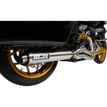 Ligne2 en 1 Vance&Hines Supersport PCX - Harley Davidson Touring M8 de 2017 à 2025 - Inox Brossé