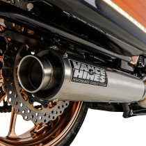 Ligne2 en 1 Vance&Hines Supersport PCX - Harley Davidson Touring M8 de 2017 à 2025 - Inox Brossé