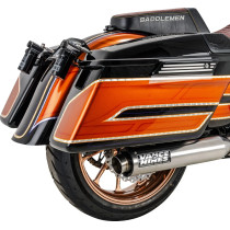 Ligne2 en 1 Vance&Hines Supersport PCX - Harley Davidson Touring M8 de 2017 à 2025 - Inox Brossé