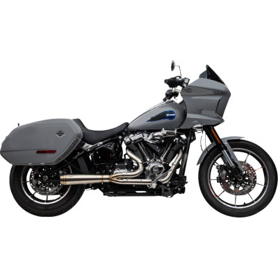 EXHAUST 2:1 ASSAULT M8 SOFTAIL STAINLESS