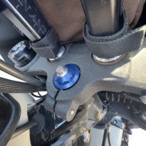 Steering Stem Nut - Blue