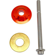 Steering Stem Nut - Orange