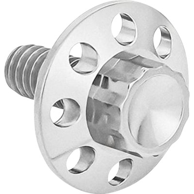 SEAT BOLT KIT TITANIUM - POLISHED - 12-PT - 1/4"-20 THREAD