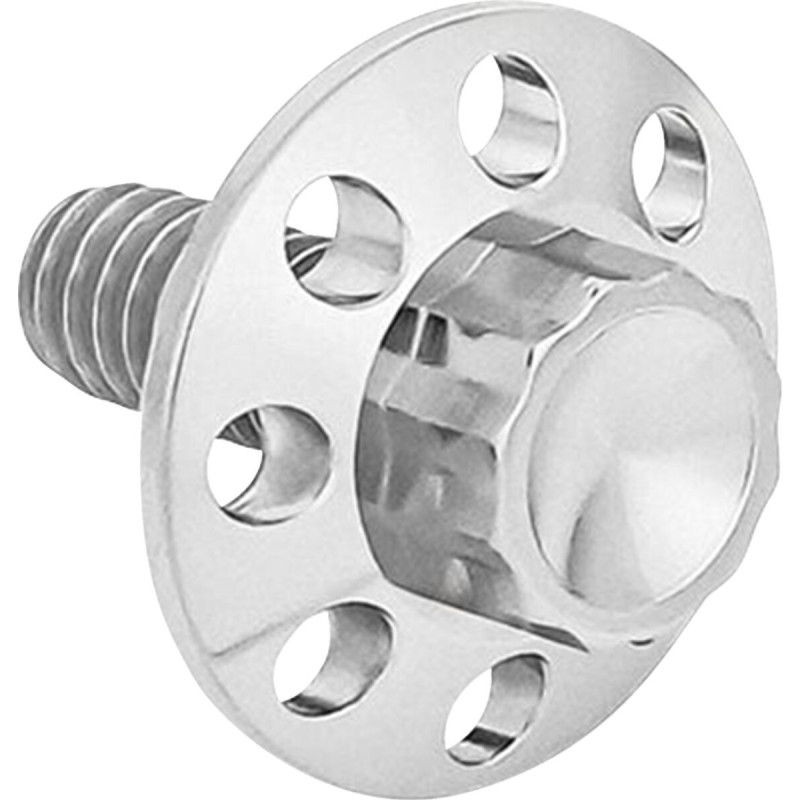 SEAT BOLT KIT TITANIUM - POLISHED - 12-PT - 1/4"-20 THREAD