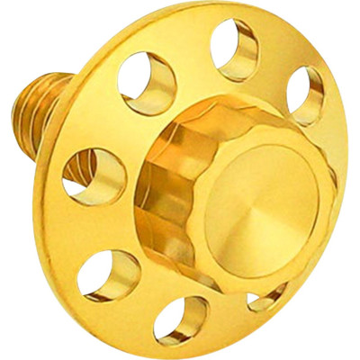 SEAT BOLT KIT TITANIUM - GOLD - 12-PT - 1/4"-20 THREAD