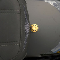 SEAT BOLT KIT TITANIUM - GOLD - 12-PT - 1/4"-20 THREAD
