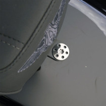 SEAT BOLT KIT TITANIUM - POL - HOLESHOT TTM - 1/4-20 THREAD