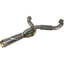 EXHAUST 2:1 BIG SEXY STAINLESS M8 SOFTAIL