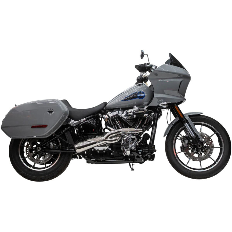 EXHAUST 2:1 BIG SEXY STAINLESS M8 SOFTAIL