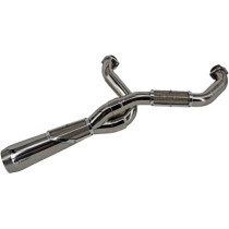 EXHAUST 2:1 BIG SEXY STAINLESS M8 SOFTAIL