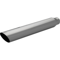 MUFFLER 2:1 4.0" M8 SOFTAIL SLASH DOWN CHROME
