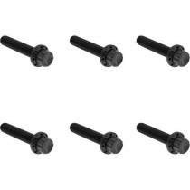 HARDWARE KIT TITANIUM 12-PNT M8G2 CLUTCH COVER BLK